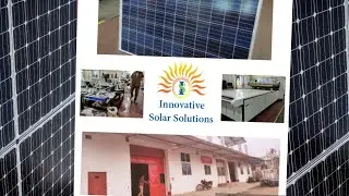 How Solar Panels are Manufactured || Innovative Solar Solutions || Bangalore India