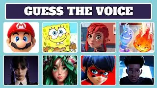 Guess Character By Their Voice? | Super Mario Bro quiz Netflix Puss In Boots Quiz, Wednesday, Nimona