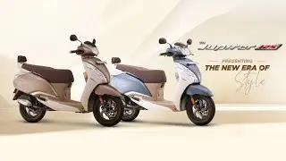 We promised and we delivered! The all new TVS Jupiter 125 in Ivory Grey and Ivory Brown.