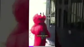 Elmo Goes Crazy #shorts