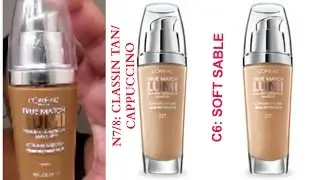 TRUE MATCH LUMI HEALTHY LUMINOUS MAKEUP N7/8 REVIEW | FROM SINN'S PERSPECTIVE