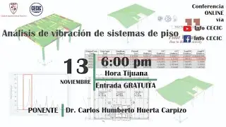 Análisis de vibración de sistemas de piso