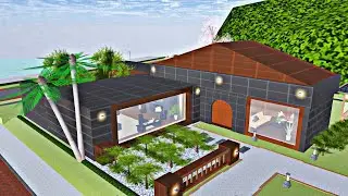 Aesthetic Nature House🏡Free save and Edit + Props id #sakuraschoolsimulator