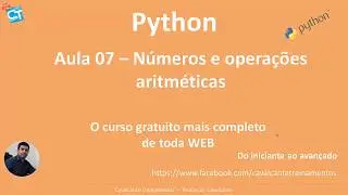 Python Completo - #07 - Números e operações aritméticas