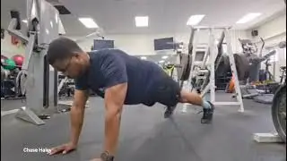 September, Favorite Exercise Challenge, Chase Haley - Shoulder Tap