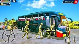 Offroad Army Bus Driver - Soldier Transport Driving Simulator 2019  - Android GamePlay