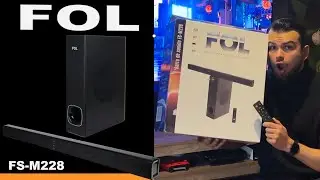 FOL FS M228 l Barra de Sonido con subwoofer