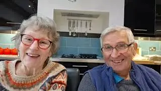 День вдвоем с друзьями | Домашняя запеканка и хорошая компания. #пенсия #влог #художник