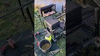 p&ecirc;che au coup👍 🎣 : vue d'ensemble sur l'installation et l'&eacute;tang de Gourin(56) 🐠🐟 #fishing #p&ecirc;che