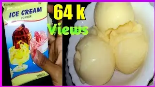 Icecream,,, Home made vanilla icecream,, instant Icecream......