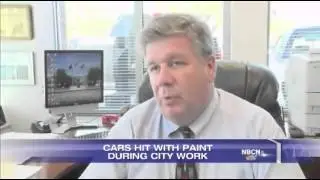 Cars in GI Get Unexpected Paint Job / October 7, 2014