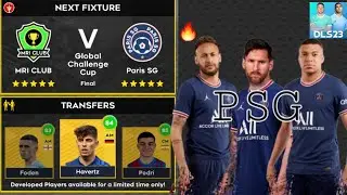PLAY AGAINST PSG . DLS 23 GAMEPLAY (ULTRA GRAPHIC)[R2G]FIRE ON 🔥 LUKAKU