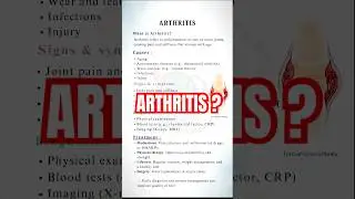 Arthritis | Joint Pain, Causes, Symptoms, Diagnosis & Treatment #shortsfeed #viral #ytshorts