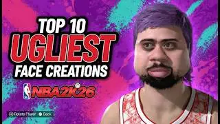 Эти лица просто ДЬЯВОЛЬСКИЕ! 10 самых уродливых лиц в NBA 2K26!