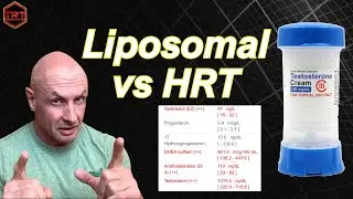 My Labs on TRT cream in Liposomal vs HRT base