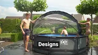 Die besten Gartenpools 2025 💦 EXIT Pools f&uuml;r Kinder & Familien | Frischluftkinder