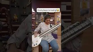 First time veena players, when they tune veena this is what happens!!