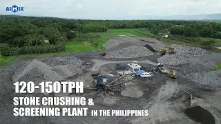 100TPH Stone Crushing & Screening Plant Successfully Installed In The Philippines‪ @AIMIX_GROUP