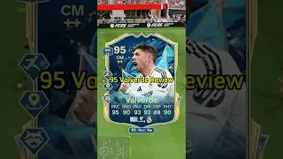 🇺🇾95 Valverde Review in EAFC25 #teamoftheseason #tots #valverde #review #eafc #eafc25 #fc25