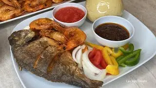Cook With Me - Fried Fish, Shrimps & Semolina