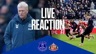 EVERTON 1-1 SUNDERLAND | Live post-match manager reaction