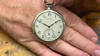 Silver 800 pocket watch - Zenith - Switzerland early 20th century