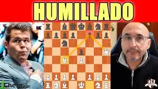 Carlsen Jug&oacute; el Mate del Pastor! Le Dan un Correctivo con Dos SACRIFICIOS &Eacute;PICOS