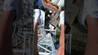 Combo tower POV 😱 #shorts