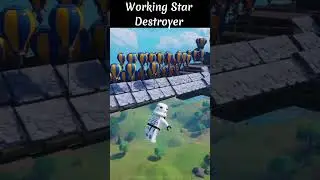 WORKING Star Destroyer in Lego Fortnite!  #fortnite