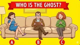 Who Is the Ghost? 👻 | Only Genius Can Find the Real Ghost | Brain Test Puzzle