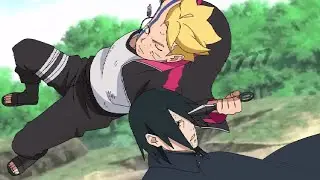 BORUTO MANGA CHAPTER 53 REVIEW WHAT JUST HAPPEND TO HIS EYE!!!!!!!