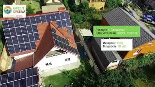 Монтаж солнечных электростанций под зеленый тариф компанией Green System. Портфолио 2018-2019