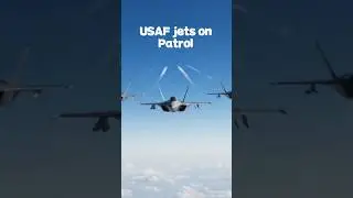 USAF Jets Patrol the Skies Like Legends