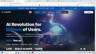 CryptoGPT earning | क्रिप्टोजीपीटी सी कमाई |Crypto GPT Ai project | Sell your personal data to earn