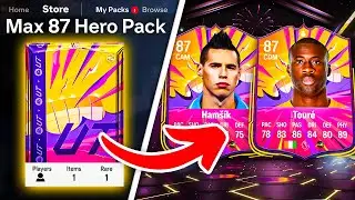 50x MAX 87 HERO PACKS! 🚨 FC 25 Ultimate Team