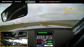 Mercedes AMG GT4 Onboard - Snetterton 300