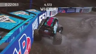 MonsterJam CRUSH IT! Lucas oil crusader goes big in freestyle