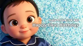 (🎵) Happy First Birthday | 우리 아이 첫 생일을 축하하는 돌잔치송 무료 배포