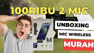Mic Wireless iPhone dan Android Murah 100rban || UNBOXING || REVIEW