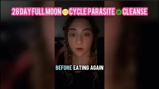 Я пережил первую ночь Полнолуния 🌝 Цикл, 28-дневное очищение от паразитов 🦠