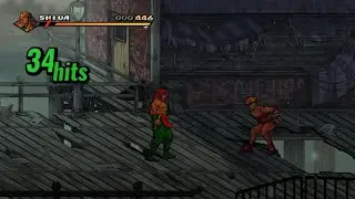 Streets of Rage 4 Old Pier Shiva S rank Guide
