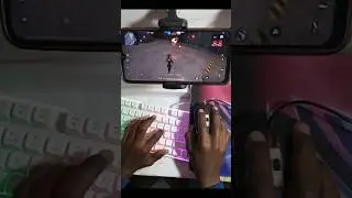 Pc❌mini mobile setup✅Free Fire Gaming Keyboard ⌨️🖱📱 Mix Pro Geek Gamer #freefire #mixpro #geekgamer