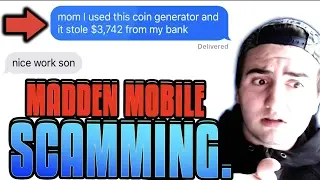 THESE MADDEN MOBILE SCAMMERS MUST BE STOPPED.