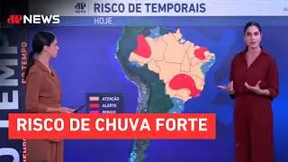 Previsão do Tempo: Sudeste em alerta para temporais nesta quinta (05)