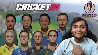 How To Download ICC Women's ODI World Cup 2025 Teams & Jersey's in Cricket 24 - SR Gamer
