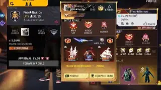 Hamare samne V-badge guild ka PN-PRAMOD😱,Emote bhi dikha raha hai🤯,PRO★NATION guild.BOOYAH kar liya🥳