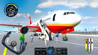 Flight Airplane City Pilot Simulator - Plane Boeing Emergency Landing - Android Gameplay