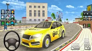Best Car Driving School Taxi 2025 | Real Modified Platforms Taxi Parking Game Android Gameplay