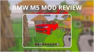 BMW M5 Mod for Minecraft PE (Curseforge Add-Ons for MCPE)