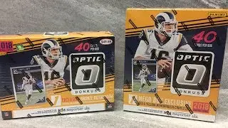 2018 Panini Optic Football Mega Boxes!